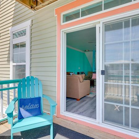 Calm Coastal Haven With 2 Balconies Near Beach Villa Carolina Beach Exterior photo